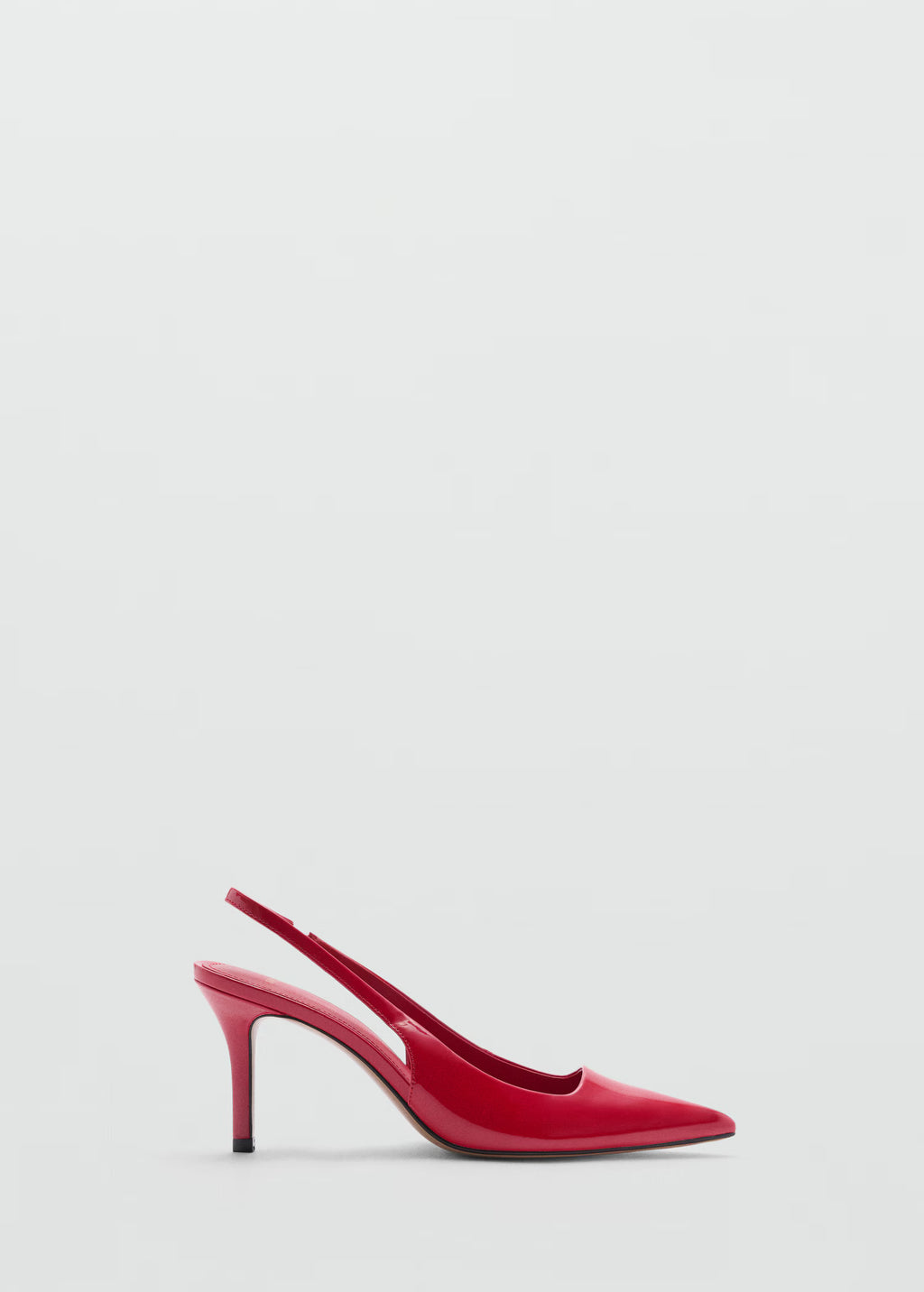 RED PATENT HEEL