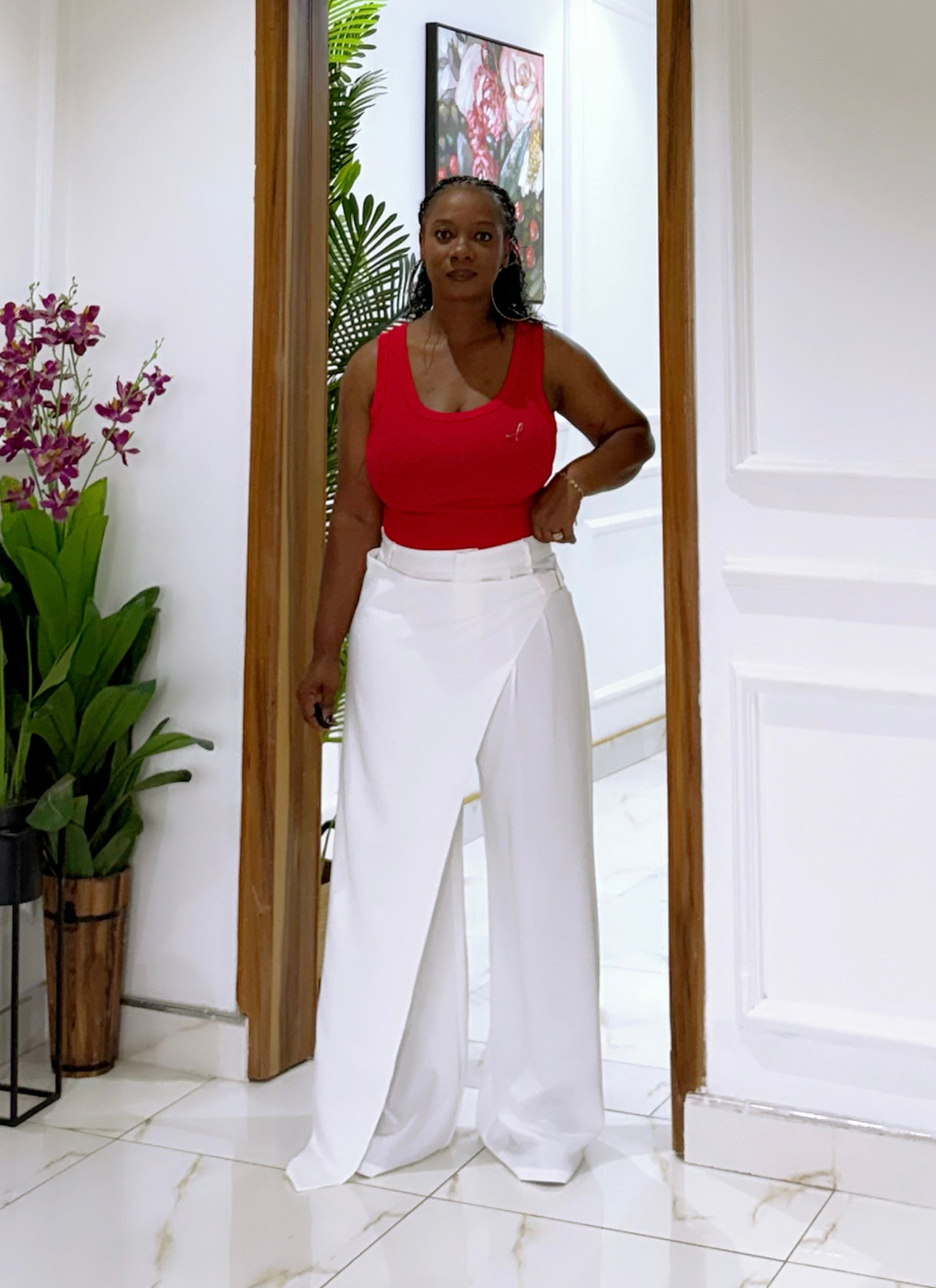 CHLEO WHITE PANT
