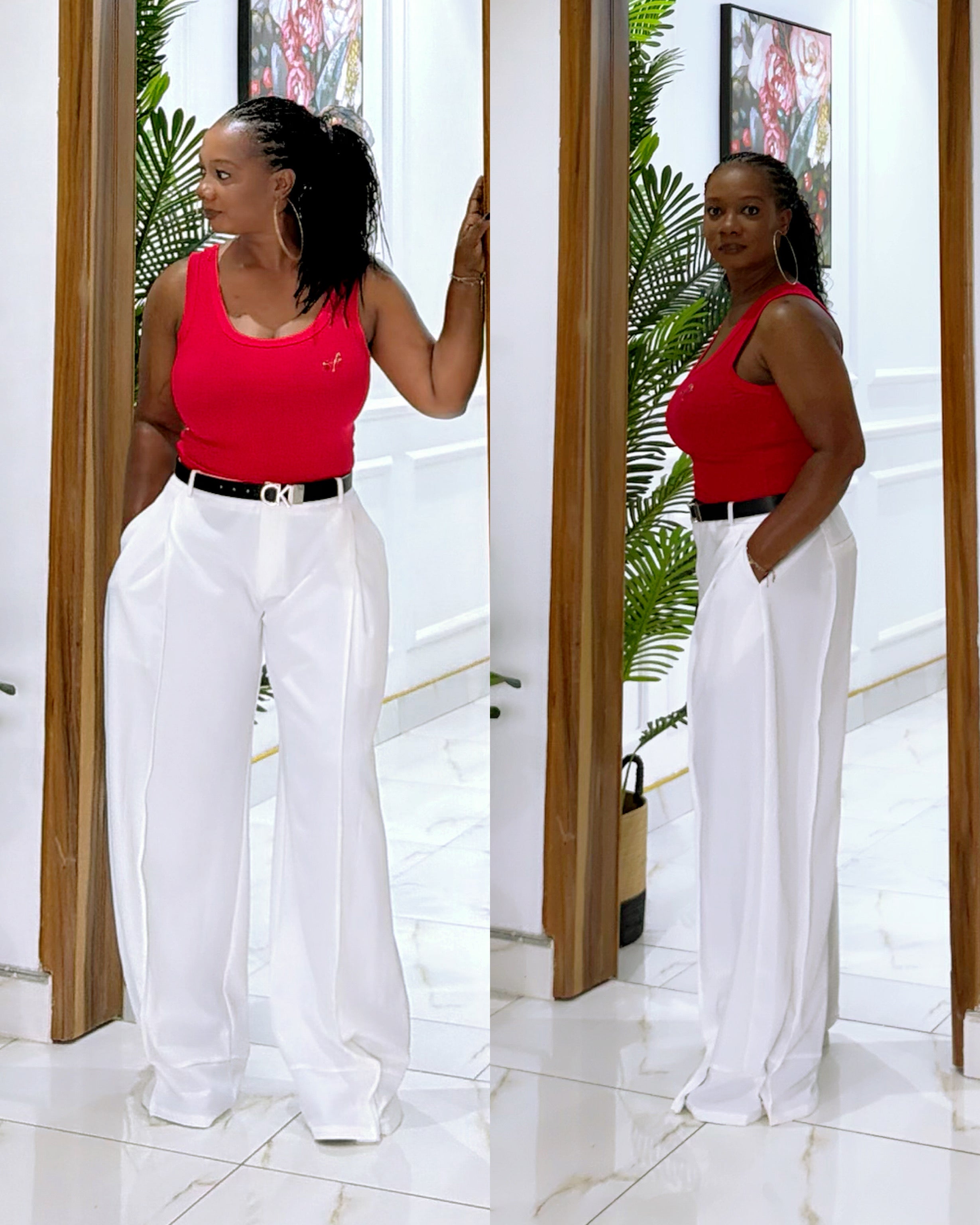 NINA WHITE PANT