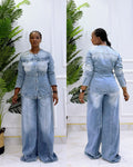 DELPHINA DENIM SET