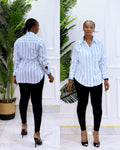 NINA STRIPED SHIRT