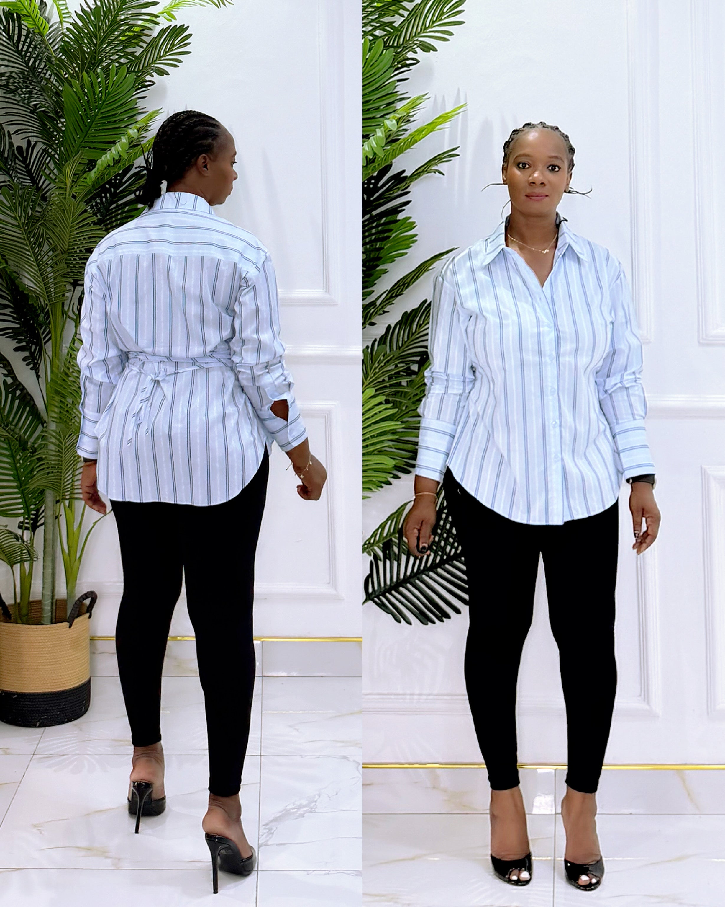 NINA STRIPED SHIRT