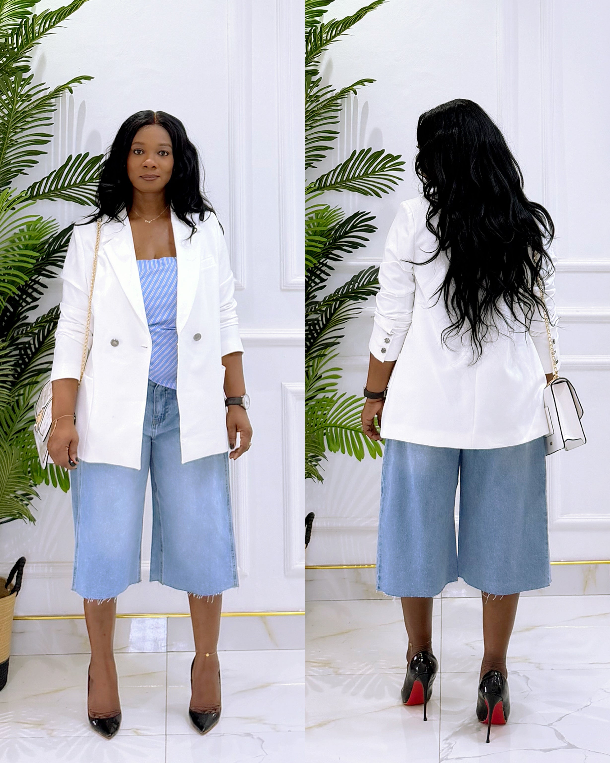 LUNA WHITE BLAZER