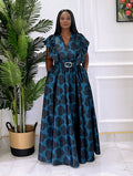 ANNE BELTED MAXI DRESS