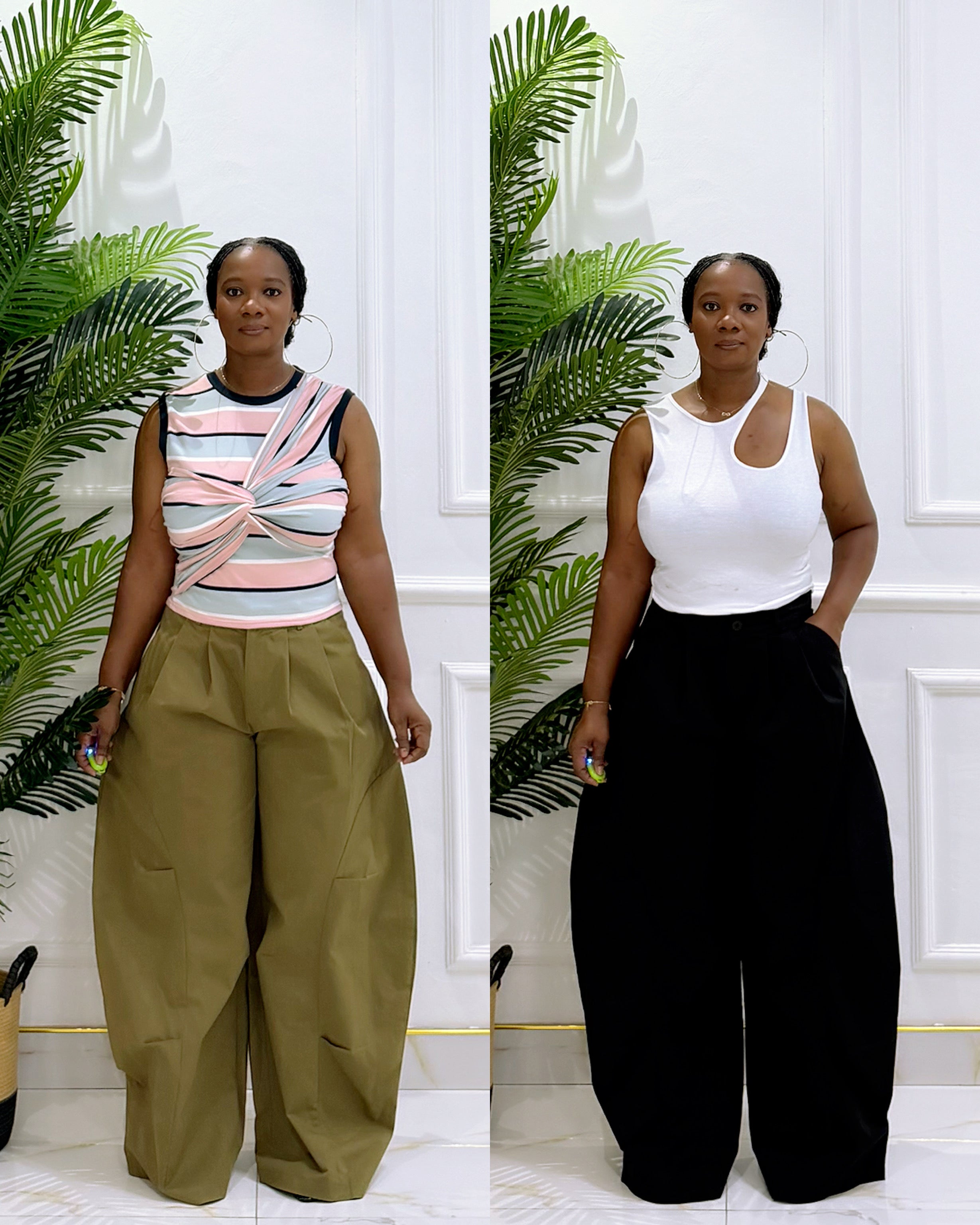 GINA BARREL PANT