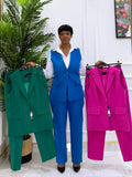 VEST PANT SET