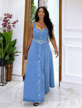 LAURA DENIM DRESS