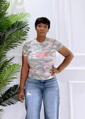 CAMO BABY TEE