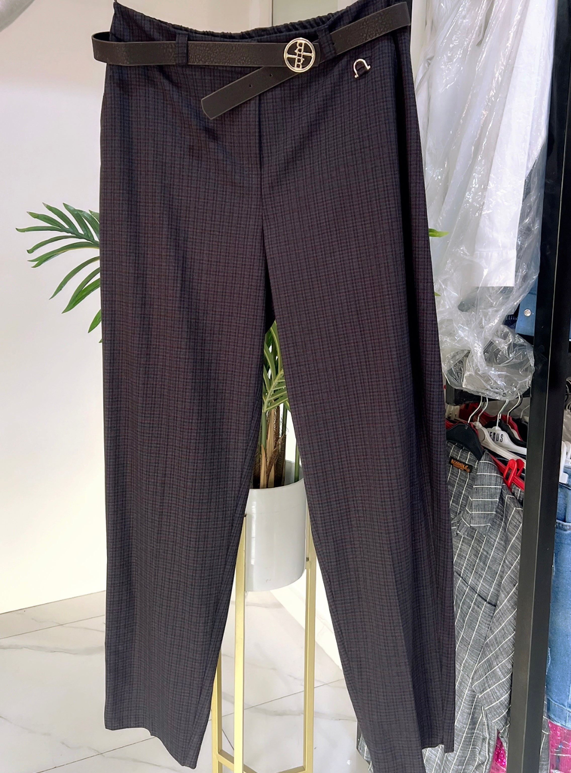RABIYAT CHECK OFFICE PANT