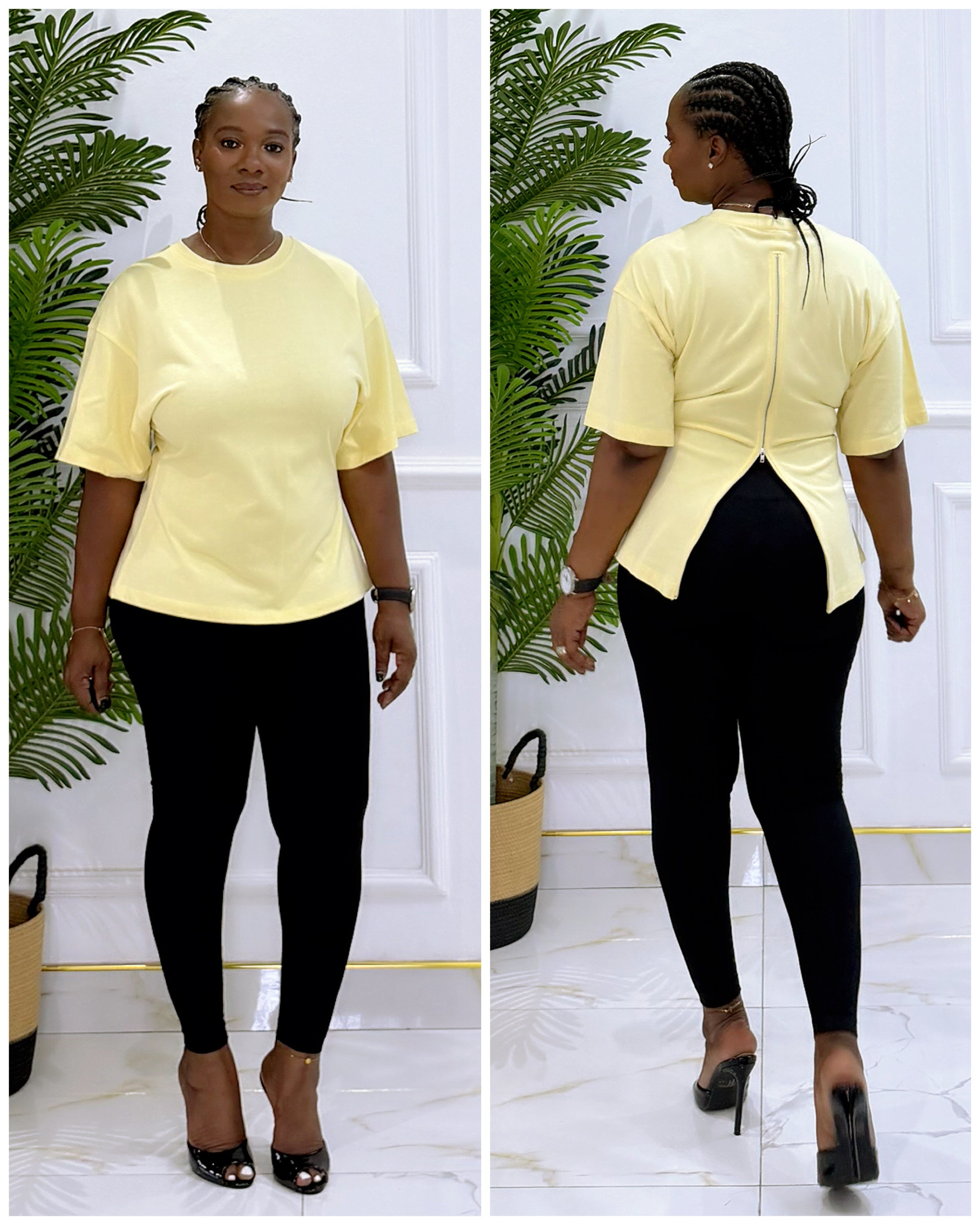BUTTER YELLOW TOP