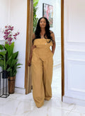 TAN JUMPSUIT