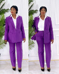 AUDERY PURPLE SUIT