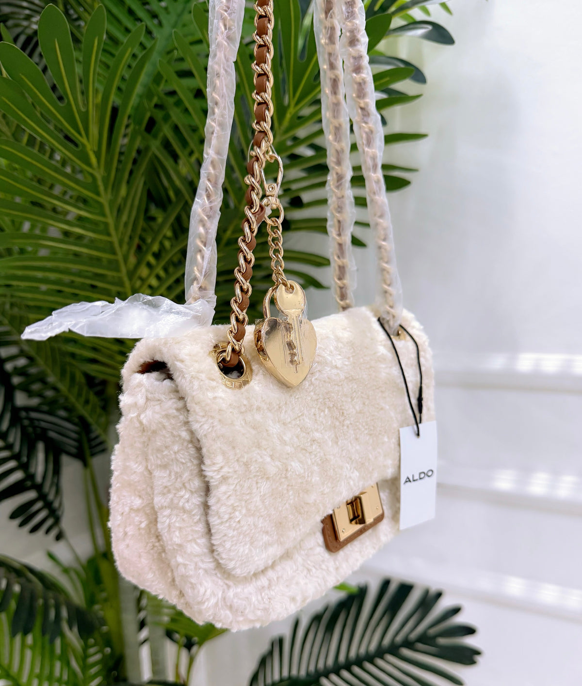 ALDO FLUFFY BAG