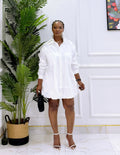BUBBLE SHIRT DRESS