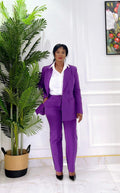 AUDERY PURPLE SUIT