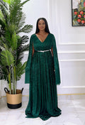 EMERALD GREEN MAXI DRESS